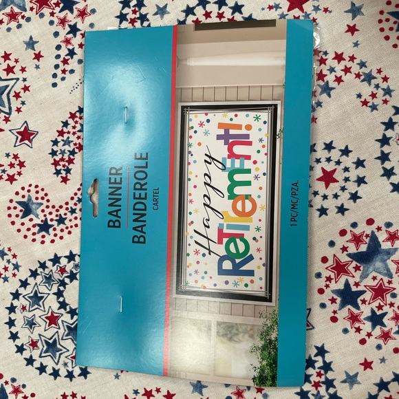 Retirement party BUNDLE-room decorating kit,Banner & Officially retired ensemble - Picture 11 of 11